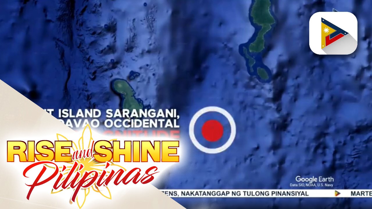 Balut Island sa sarangani, Davao Occidental, niyanig ng 5.2 magnitude na lindol