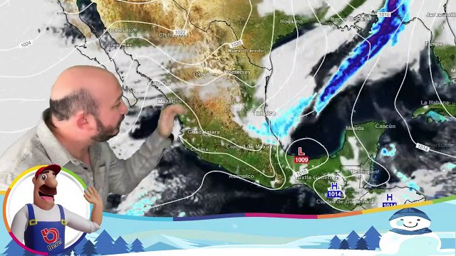 Tormentas y vientos fuertes por frente frío Nicté