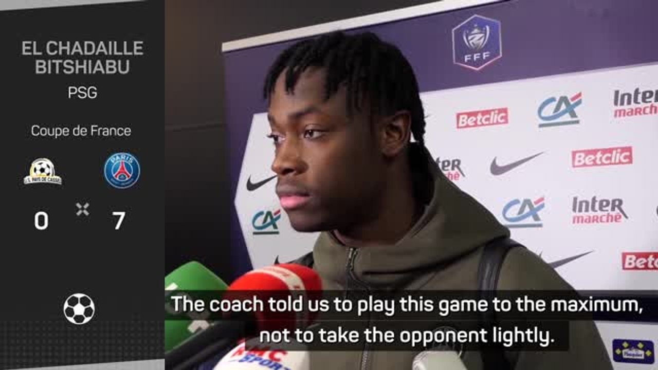 Bitshiabu 'happy' for five-goal Mbappé