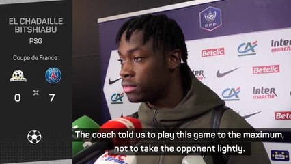 Bitshiabu 'happy' for five-goal Mbappé