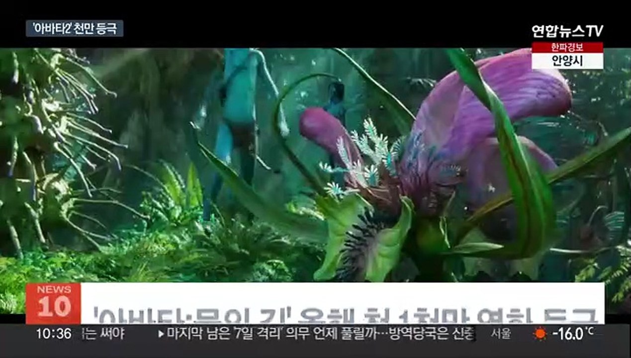 '아바타2' 1천만 돌파…"영화적 경험 통했다"