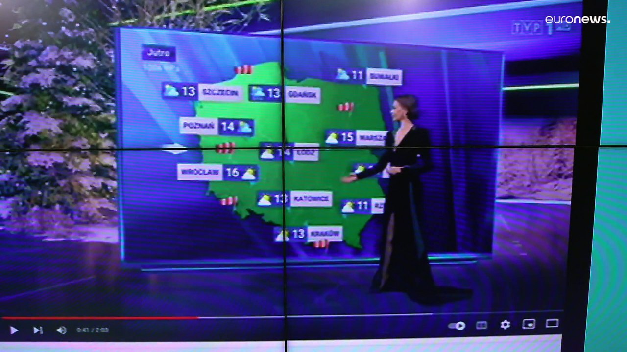 #TheCube: Vorsicht gefälschte Wetterkarte! Polen spricht von Kreml-Propaganda