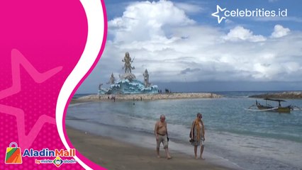 Intip Indahnya Pantai Jerman dan Megahnya Patung Dewa Baruna di Bali