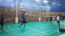 kena skill netting tipis badminton