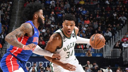 Game Recap: Bucks 150, Pistons 130