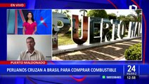 Puerto Maldonado: ciudadanos carecen del servicio de gas y alimentos debido a bloqueos