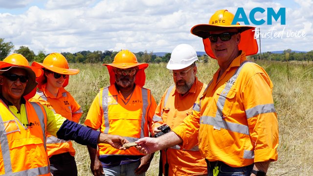 Aboriginal artefacts found during Inland Rail construction
