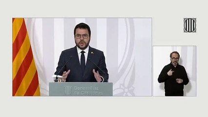 Pere Aragonès explica la necesidad de que Cataluña tenga presupuestos