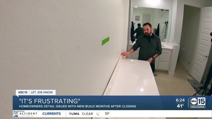 Homeowners say issues with Lennar new build linger months after closing