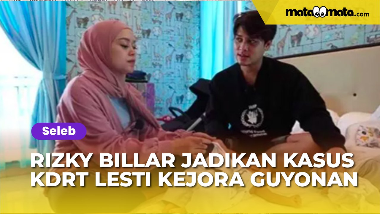 Makin Berani, Rizky Billar Jadikan Kasus KDRT Lesti Kejora Guyonan: Lesti Kebanting!