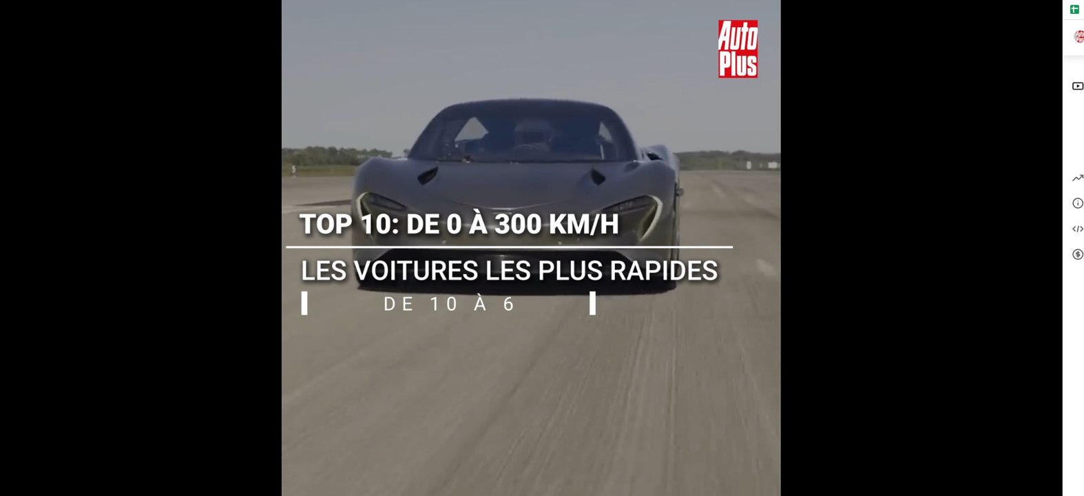 Les voitures les plus rapides de 0 à 300 km/h ! [Pt. 1]