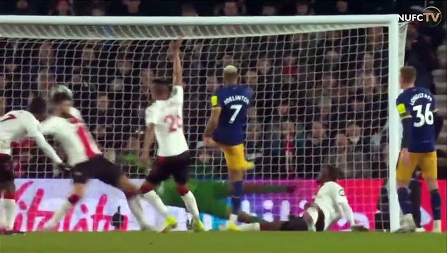 premer leauge Southampton 0 Newcastle United 1 _ Carabao Cup Semi Final Highlights