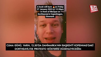 İslam düşmanı Rasmus Paludan'dan yeni tehdit