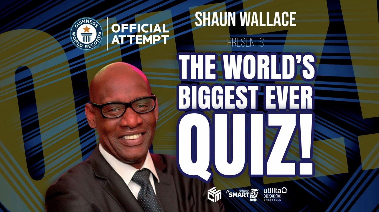 PREVIEW: TV’s Chase star Shaun Wallace presents The Worlds Biggest Ever Quiz!