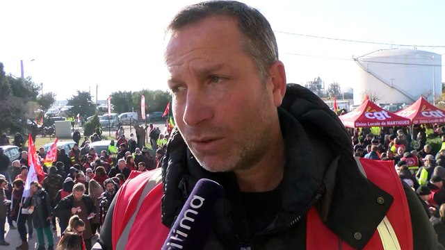 Nous nous lançons dans un mouvement long Christophe Claret CGT des dockers du golfe de Fos