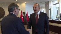 Dışişleri Bakanı Çavuşoğlu, Moldova Meclis Başkanı Grosu ile görüştü