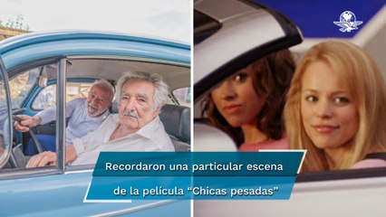 ¡Súbanse!", le llueven memes a foto de Lula da Silva en vocho del expresidente de Uruguay, José Muj