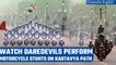 Indian Army daredevils perform stunts on motorcycles during 74th Republic Day celebration | Oneindia