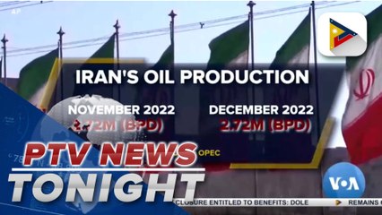 Iran emerges as 4th top oil producer of OPEC in December 2022
