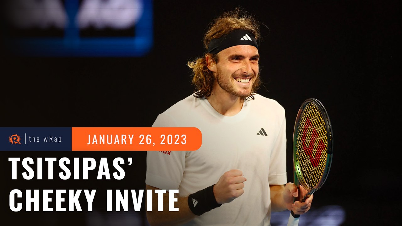 Tsitsipas sends cheeky invite to actress Margot Robbie after reaching semis