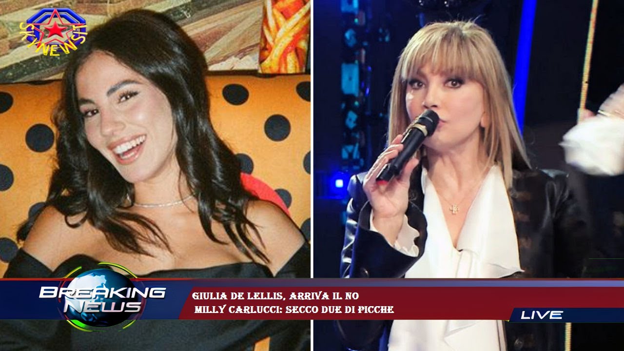 Video Giulia De Lellis, arriva il no Milly Carlucci: secco due di picche