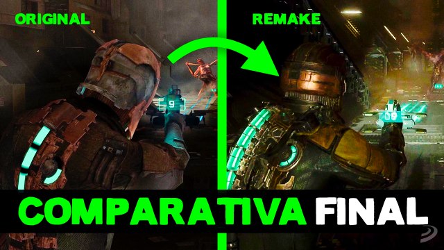 Comparativa gráfica de DEAD SPACE y su REMAKE: ¿cuánto cambian sus gráficos?
