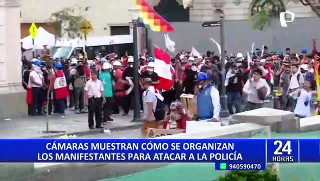 Protestas en Lima: identifican a personas que promueven acciones violentas en manifestaciones