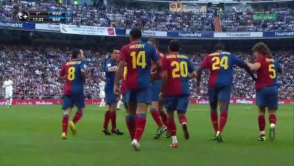 اهداف الكلاسيكو ريال مدريد 2-6 برشلونة .. 2008-2009
