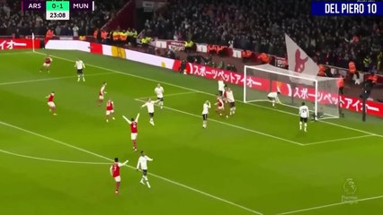 Arsenal vs Manchester United 3-2 All Goals and Highlights 2023