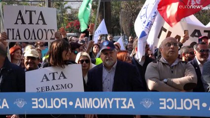 Κύπρος: Μαζική συμμετοχή στην κινητοποίηση για την ΑΤΑ