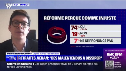 Pierre-Henri Dumont, député LR: "Notre rôle est d'adoucir le projet de loi" sur la réforme des retraites