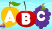 Fruits Abc Song | Alphabets To Learn | Nursery Rhymes For Babies