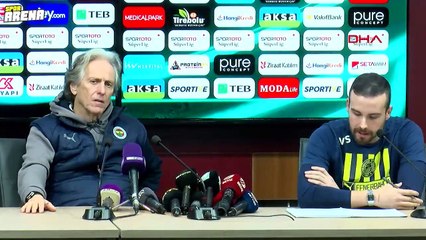 Fenerbahçe'de Jorge Jesus 'stat' çıkışına açıklık getirdi! "Yanlış anlaşıldıysam özür dilerim"