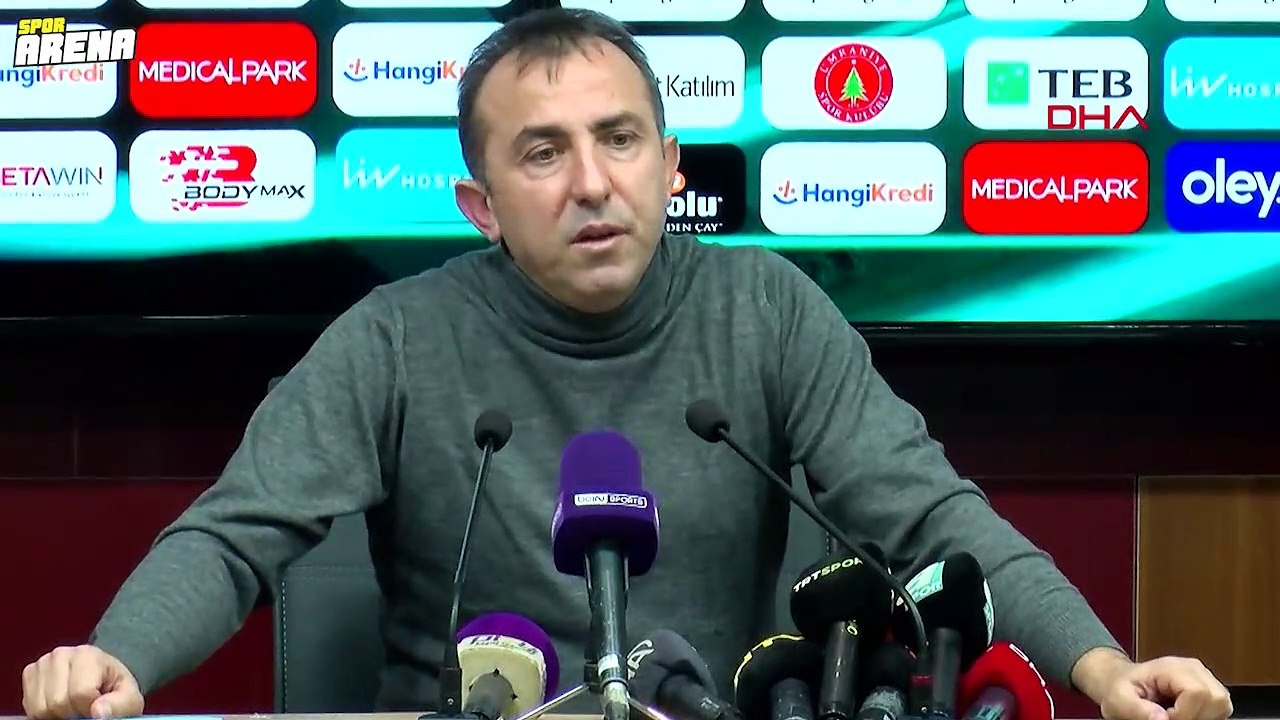 Ümraniyespor'da Recep Uçar'dan hakem isyanı! "F.Bahçeli oyuncular da söyledi, faul var"