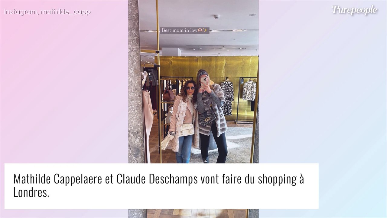 Didier Deschamps : Sa belle-fille Mathilde fait visiter Londres à sa femme, boutiques de luxe et pâtisseries au programme