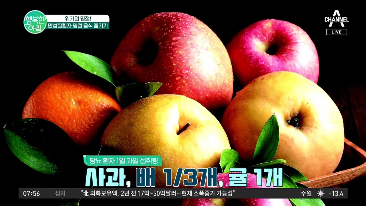 만성질환 환자(당뇨, 고혈압, 아토피 피부염)가 피해야 할 명절 음식은?