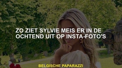 Dit is hoe Sylvie Meis er 's ochtends eruit ziet op Insta -foto's