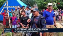 Terseret Arus Deras, Santri Tenggelam di Sungai Cipanundan Cirebon