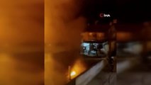 Denizli'de korkutan yangın: Müstakil ev alev alev böyle yandı