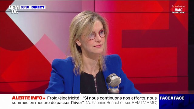 Agnès Pannier-Runacher: Si nous voulons baisser nos gaz à effet de serre, il va falloir baisser de 40% notre consommation d'énergie
