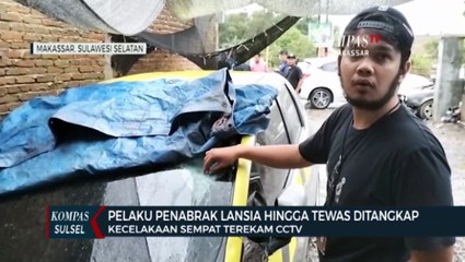 Pelaku penabrak lansia hingga tewas ditangkap, pelaku terekam CCTV