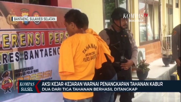 Aksi Kejar-Kejaran Warnai Penangkapan Tahanan Kabur
