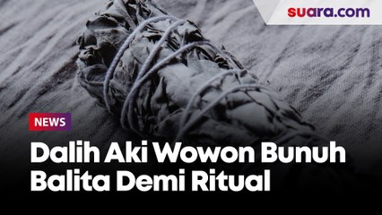 Dalih Aki Wowon Bunuh Balita Demi Ritual Kesuksesan, Polisi: Tidak Ada Alasan Pembenaran