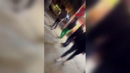 "Aracıma çarptın" diyen şoför, yaya ile birbirine girdi