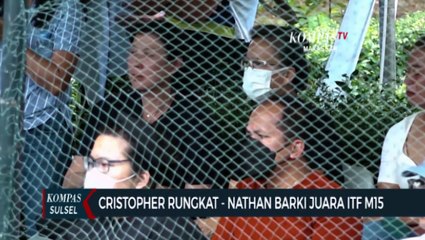 Cristopher Rungkat - Nathan Barki Juara ITF M15