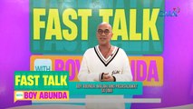 Fast Talk with Boy Abunda: Boy Abunda, malaki ang pasasalamat sa GMA! (Episode 1)