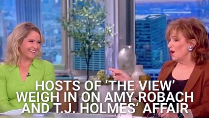 'The View’s' Joy Behar And Sara Haines Seemingly Weigh In On Affair, Suspension Of Other ABC Stars Amy Robach And T.J. Holmes
