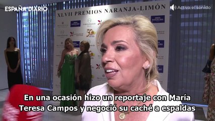 El susto de Carmen Borrego al confirmarse lo último de María Teresa Campos