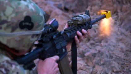 U.S. Army Soldiers Particapate in French Desert Commando Course