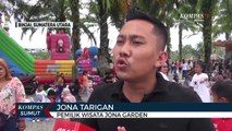 Lokasi Wisata Jona Garden di Binjai Dipadati Pengunjung Saat Musim Liburan